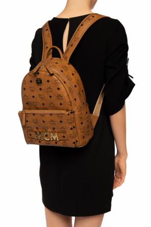 'stark' patterned backpack, zdjęcie 2 'stark' patterned backpack od MCM